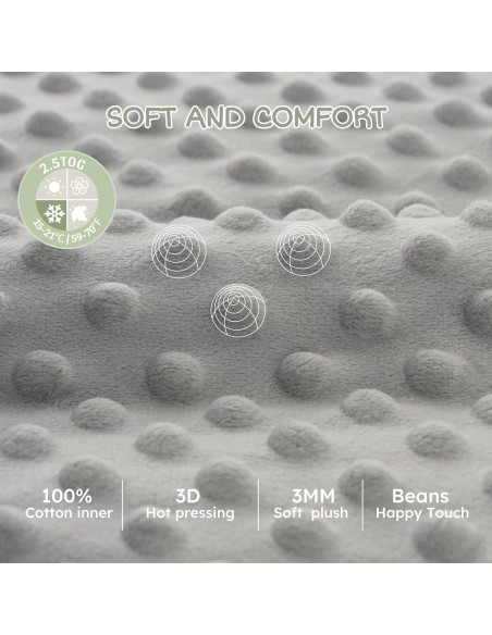 Saco de Sueño Forro Polar Bebés 12-18 Meses Gris