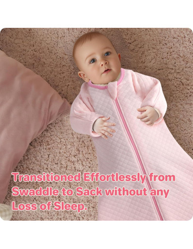 Saco de Sueño para Bebés Amrcbb 1.5 Tog Algodón Unisex 6-12 Meses