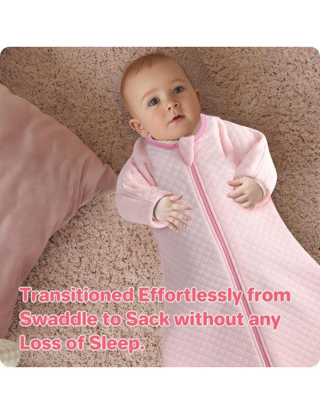 Saco de Sueño para Bebés Amrcbb 1.5 Tog Algodón Unisex 6-12 Meses