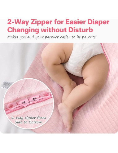 Saco de Sueño para Bebés Amrcbb 1.5 Tog Algodón Unisex 6-12 Meses