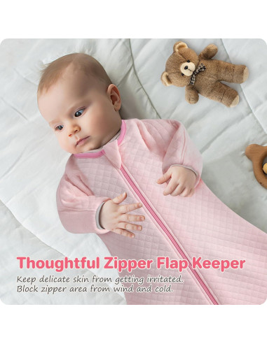 Saco de Sueño para Bebés Amrcbb 1.5 Tog Algodón Unisex 6-12 Meses