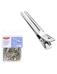 Clips de Pelo RED by Kiss 80pcs 4.45cm Metal Duraderos