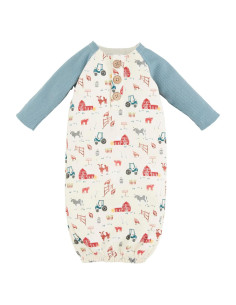 Vestido de Dormir para Bebé Mud Pie de Algodón 0-3M
