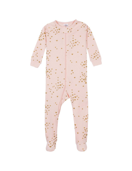 Pijamas con pies para niñas Gerber 24 meses paquete de 4