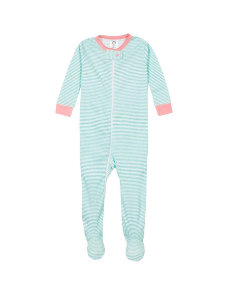 Pijamas con pies para niñas Gerber 24 meses paquete de 4