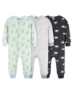 Pijamas de Franela Sin Pies Gerber 3-Pack 18 Meses Zorro