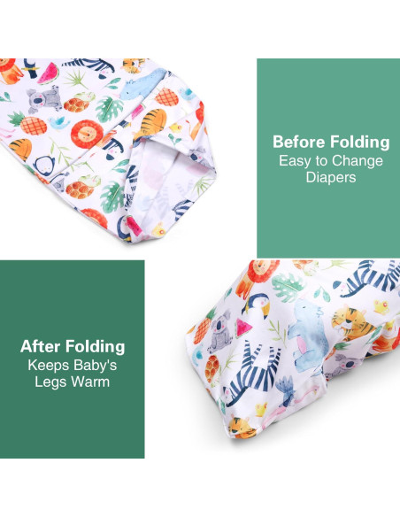 Vestido de Dormir para Bebé Niña MVUOCR Multicolor con Manoplas