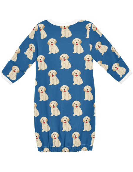 Vestido de Noche para Bebés Recién Nacidos Algodón 3 Meses