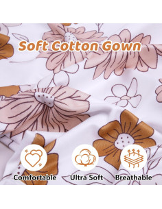 Vestido de Bebé Niña Recién Nacida Mikccer 0-6 Meses con Guantes 2