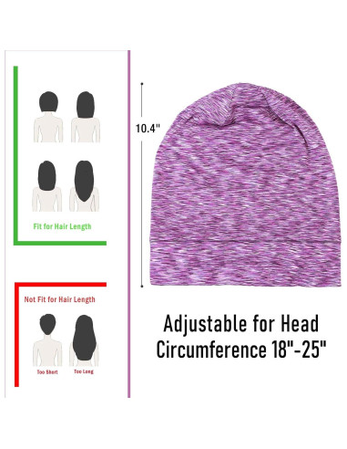 Bonete de Seda SOLZEK para Dormir Ajustable Leopardo 18x15cm