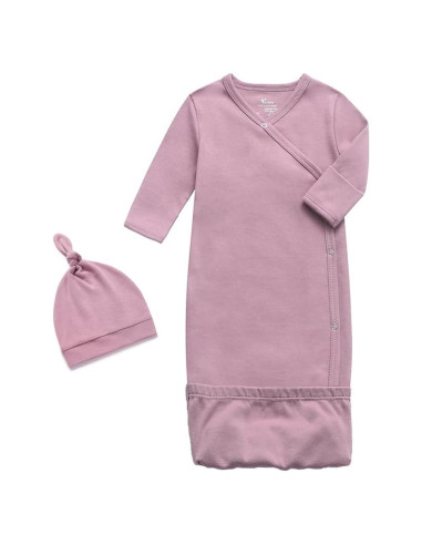 Bata de Kimono O2 BABY 100% Algodón Orgánico 0-3 Meses