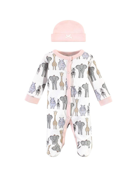 Conjunto y Gorro para Bebé Prematuro Unisex Hudson Baby