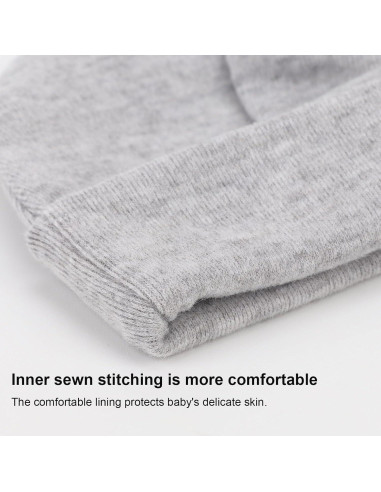 Conjunto de Gorro y Manoplas para Bebés AQOKKA 0-6 Meses