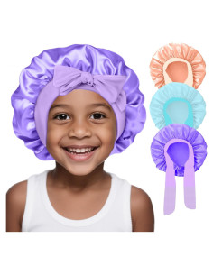 Bonete de Seda Satinado para Niños FIRSTPELLA - 3 Piezas