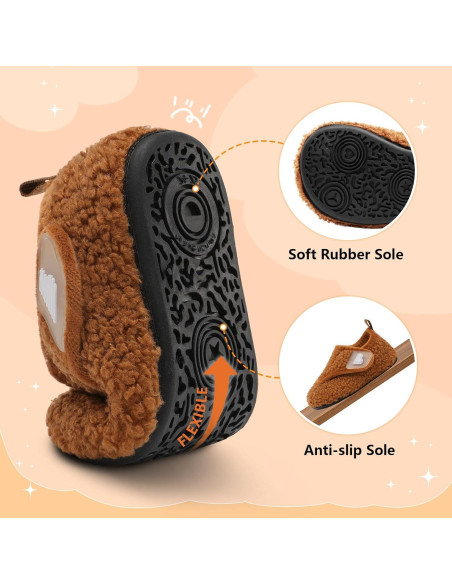 Zapatillas para Niños BARERUN 6-12 Meses Suela Antideslizante