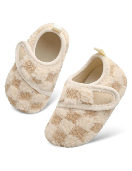 Zapatillas de casa Scurtain para niños 3.5-4.5, antideslizantes