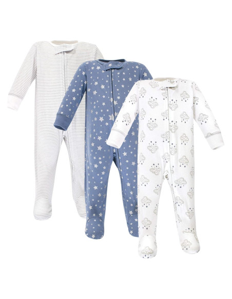Hudson Baby Dormir y Jugar Unisex 0-3 Meses Algodón