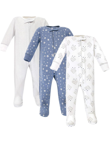 Hudson Baby Dormir y Jugar Unisex 0-3 Meses Algodón