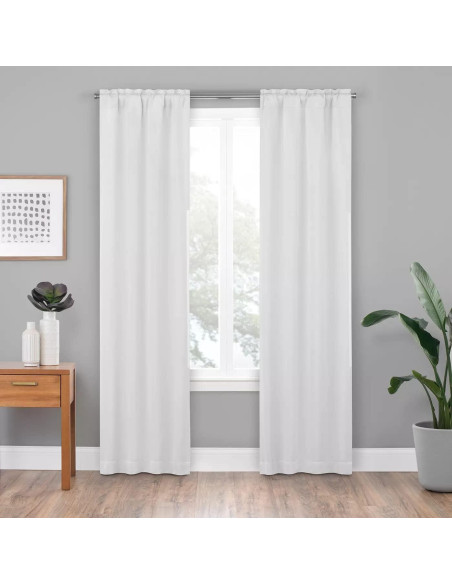 Forro Térmico Eclipse Minimalista 68.58x233.68 cm Blanco