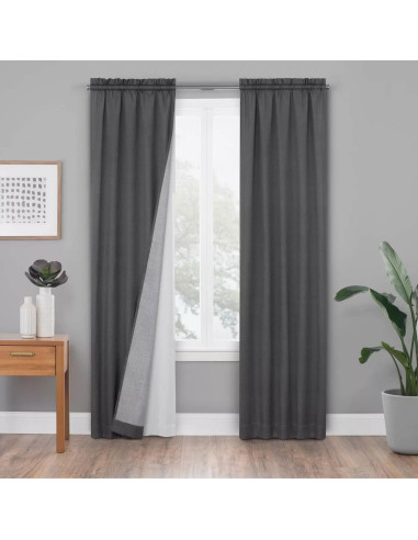 Forro Térmico Eclipse Minimalista 68.58x233.68 cm Blanco