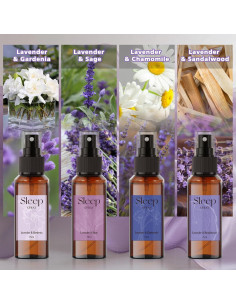 Set de 4 Sprays de Almohada SCENTORINI 75 ml Lavanda Aromaterapia 2