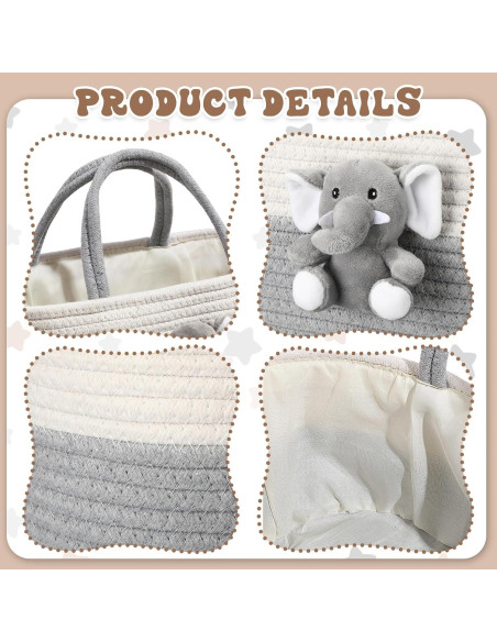 Carrito Organizador de Pañales FoldTier Elefante Grande