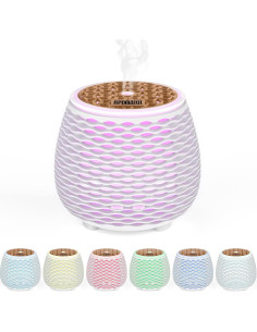 Paquete de 2 Difusores de Aromaterapia APOMATOT 140ml Silenciosos 2