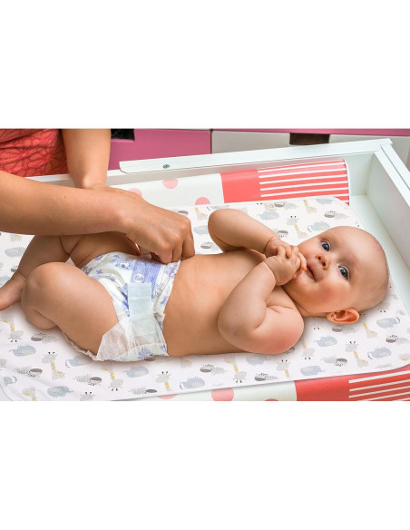 Almohadillas de Cambio para Bebé 3 Piezas Algodón Impermeable