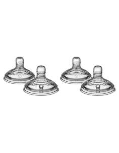 Pezón de Biberón Tommee Tippee Closer to Nature Flujo Medio 2 Unidades