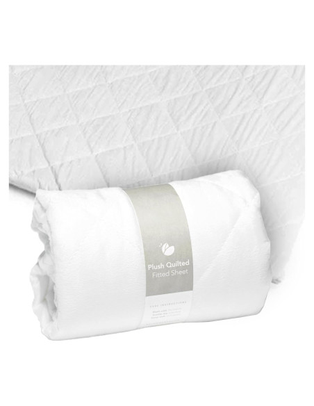 Sábana Ajustada Acolchada Guava Family para Cuna de Viaje