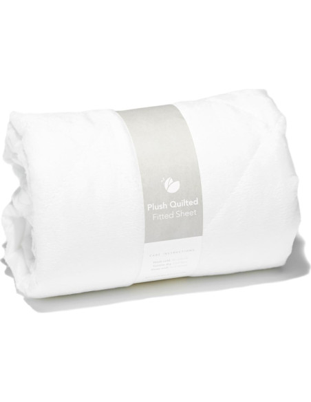 Sábana Ajustada Acolchada Guava Family para Cuna de Viaje