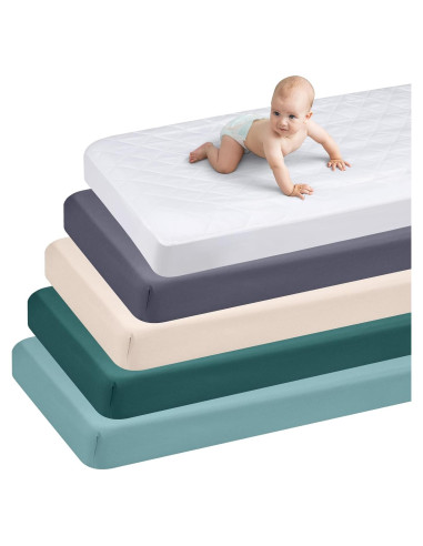 Juego de Ropa de Cuna Newwiee 6 Piezas Microfibra