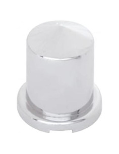 Juego de Cubiertas de Tuercas de Rueda United Pacific 10068P - Plástico Cromado - 10 Piezas