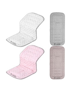 Cojín para Asiento de Cochecito Thyle 2 Pcs Algodón Universal