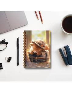 Cuaderno Espiral Guymn Vaca de las Tierras Altas 14x21 cm 2