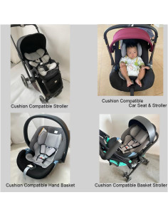 Cojín de Soporte para Cabeza y Cuerpo AICTIMO Gris 2