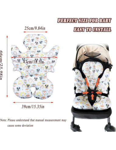 Cojín de Soporte para Bebé StoHua - Almohadilla Suave para Asiento