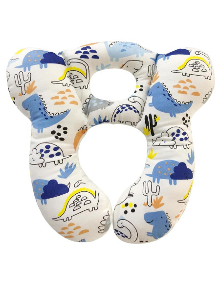 Almohada de Viaje para Bebés XIGGA 100% Algodón Suave 26x24.5cm