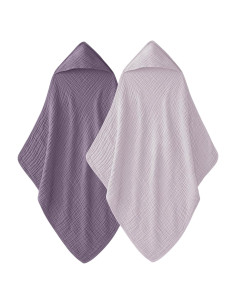 Toallas con Capucha Unnivoll para Bebés 81x81 cm - Paquete de 2