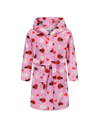 Bata de felpa con capucha para niñas FUNNYPAJA 5-6 años