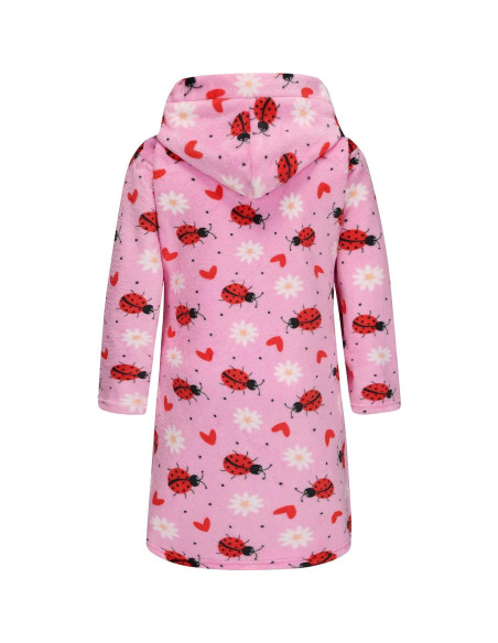 Bata de felpa con capucha para niñas FUNNYPAJA 5-6 años