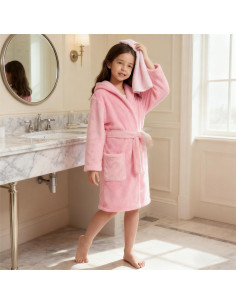 Bata de Forro para Niñas V.&GRIN Rosa 13-14 Años 2