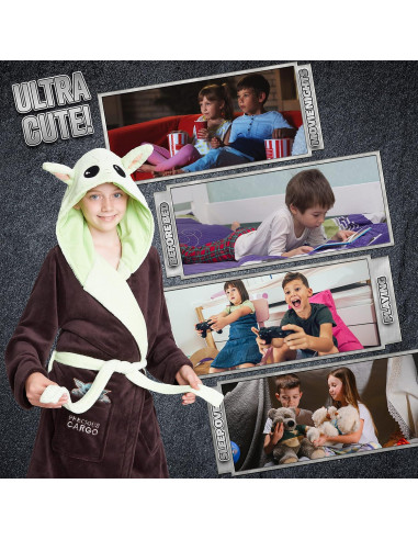 Bata de baño para niños Baby Yoda Star Wars 11-12 años