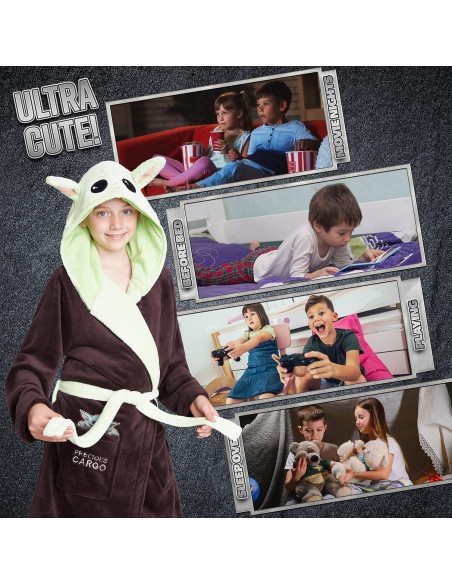 Bata de baño para niños Baby Yoda Star Wars 11-12 años