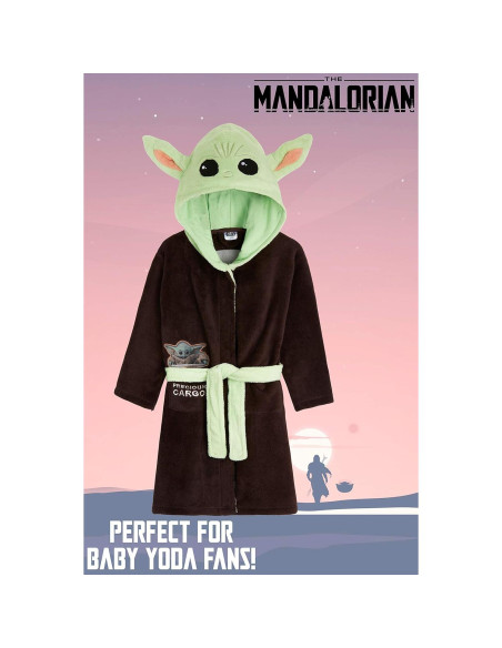Bata de baño para niños Baby Yoda Star Wars 11-12 años