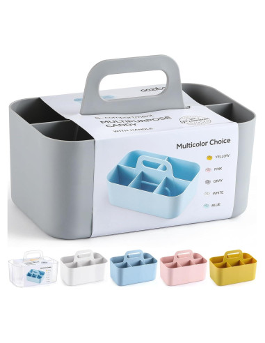 Organizador Caddy Multiusos AOZITA Gris 24.8x15.5x17 cm