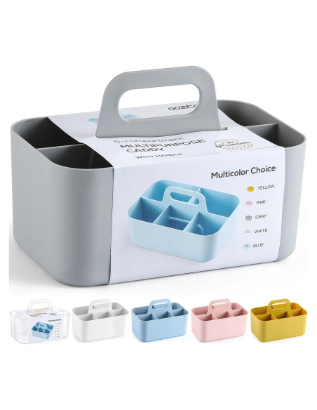 Organizador Caddy Multiusos AOZITA Gris 24.8x15.5x17 cm