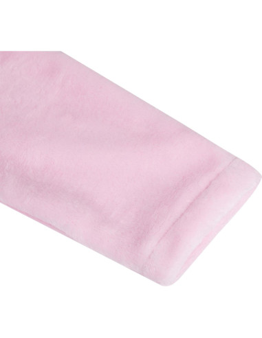 Bata de felpa con capucha para niños 2-3T Rosa LDT20315