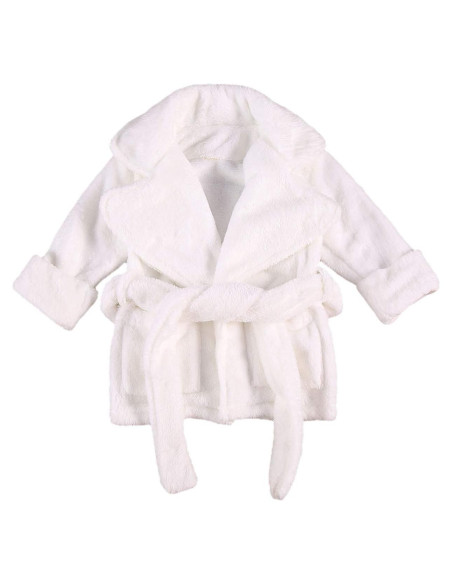 Bata de Baño de Felpa Coral Unisex para Bebés 0-5 Años