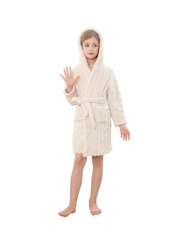 Bata de Baño con Capucha para Niñas Umeyda 6 Años